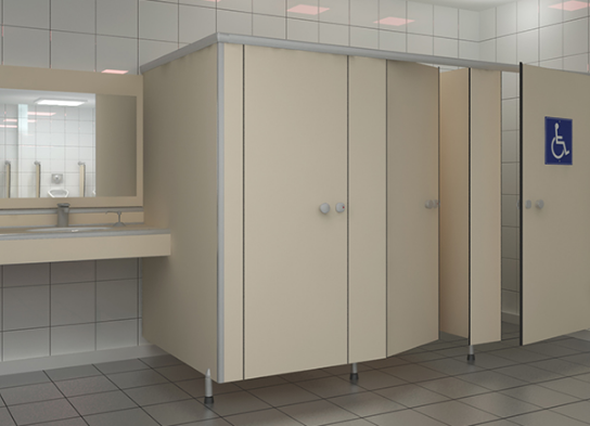 Dòng sản phẩm vách ngăn toilet cao cấp
