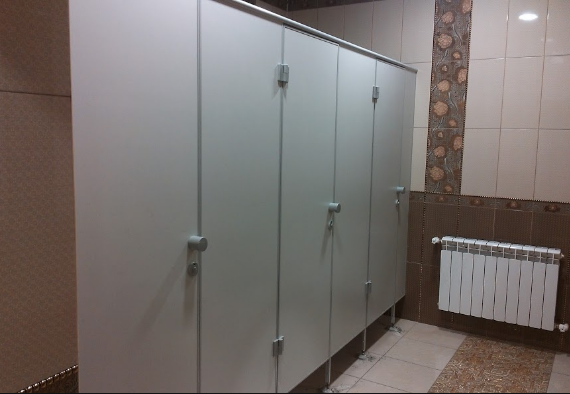 Những kết cấu riêng của vách ngăn vệ sinh