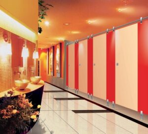 Ưu nhược điểm của vách ngăn vệ sinh Compact