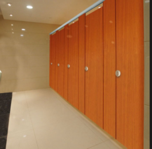 Vách ngăn vệ sinh mang tính phổ biến  
