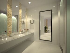 Sản phẩm vách ngăn composite dành cho nhà vệ sinh