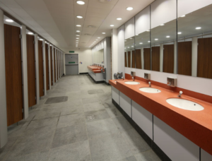 Vách ngăn vệ sinh laminate compact với nhiều lợi thế ưu điểm